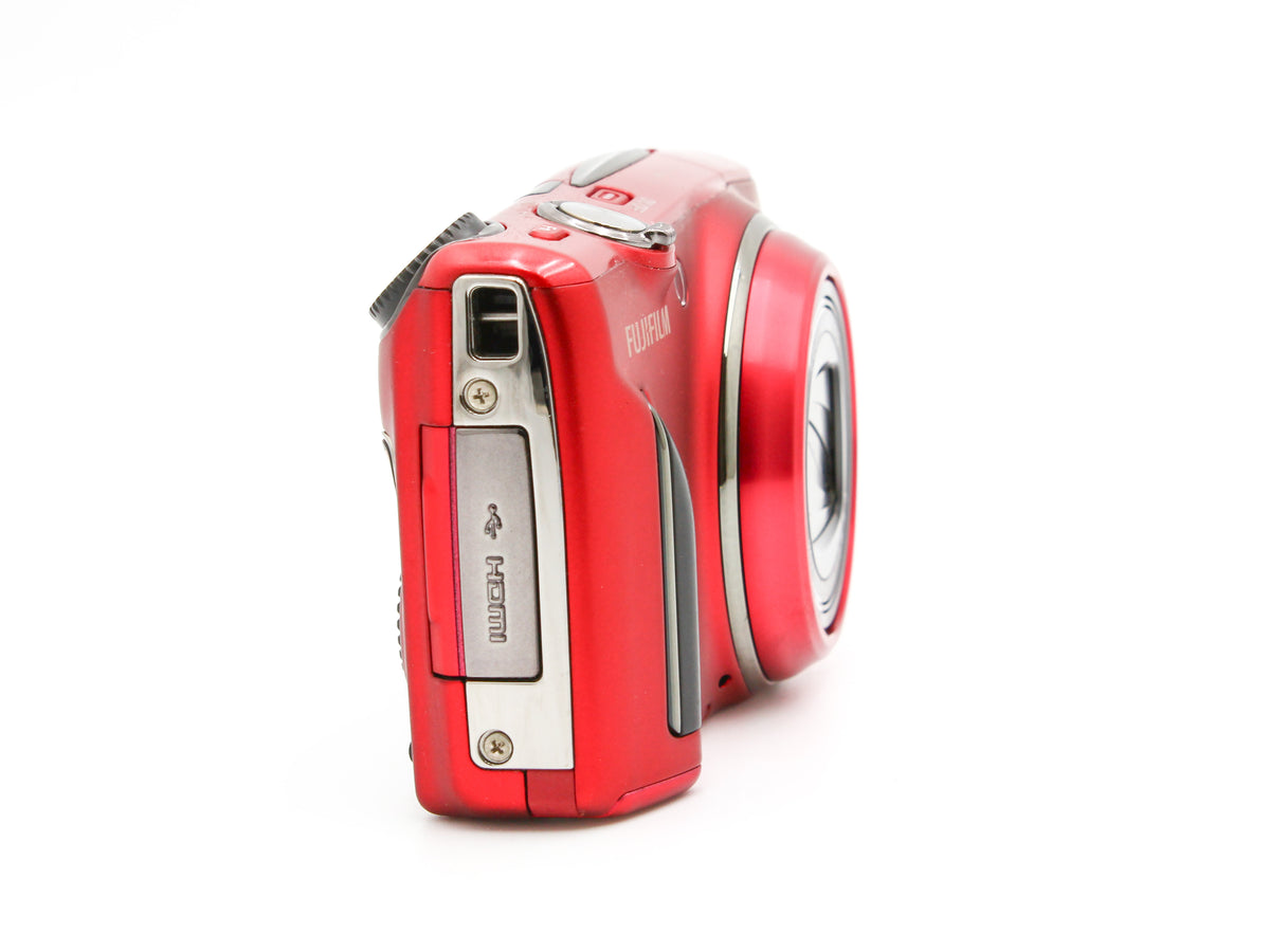 FUJIFILM FinePix 900EXR Red Compact Digital Camera 20x Zoom Lens JAPAN【Exc+4】