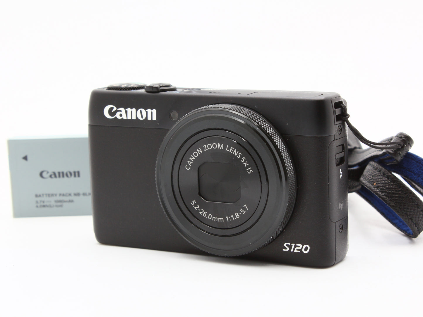 Canon PowerShot S120  Compact Digital Camera Black from JAPAN 【Very Good】