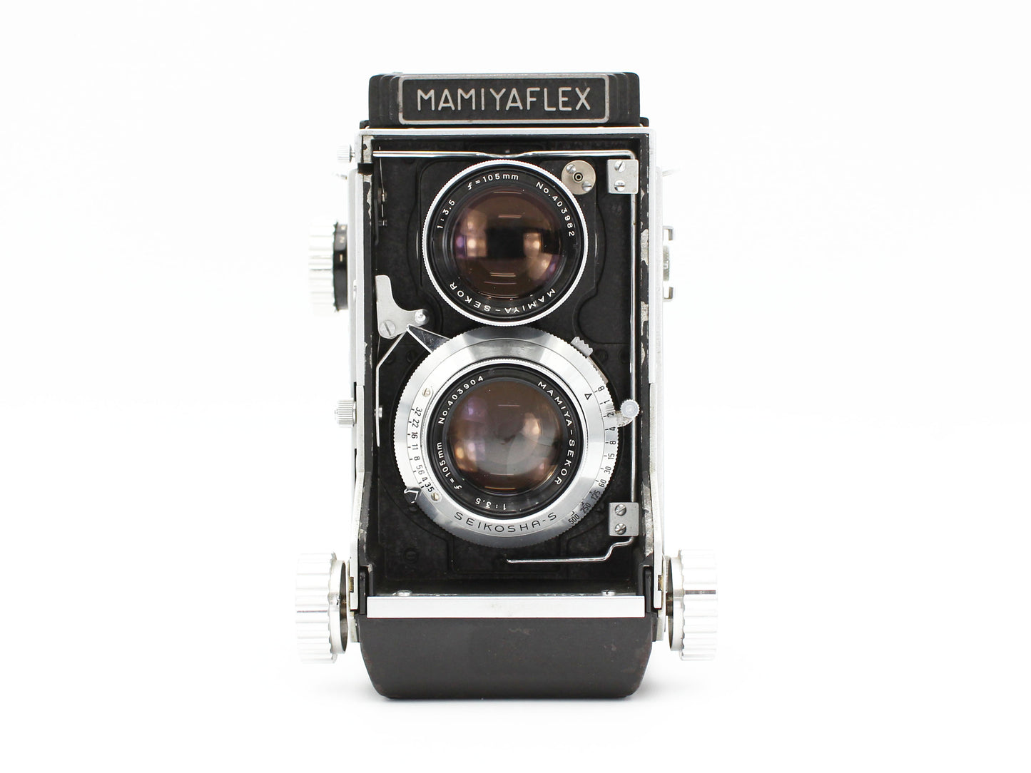 Mamiya Mamiyaflex C2 6x6 TLR Camera Sekor 105mm f/3.5 Lens from JAPAN【Exc+3】