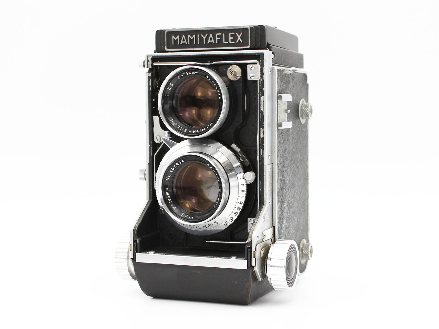 Mamiya Mamiyaflex C2 6x6 TLR Camera Sekor 105mm f/3.5 Lens from JAPAN【Exc+3】