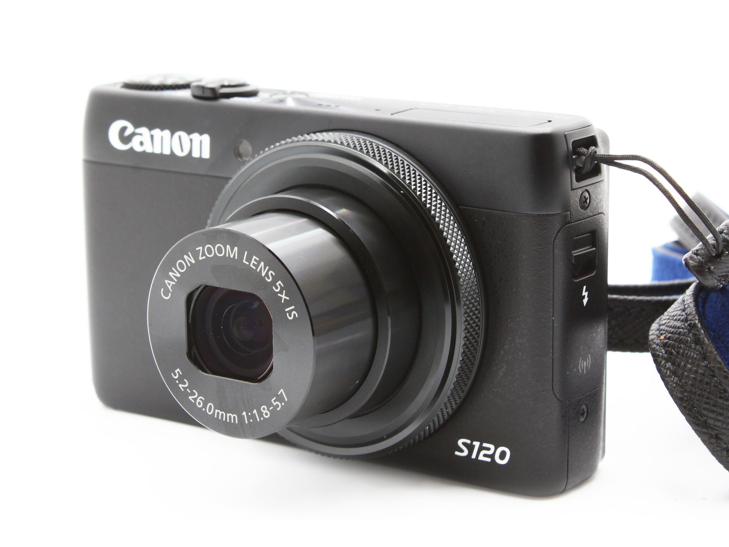 Canon PowerShot S120  Compact Digital Camera Black from JAPAN 【Very Good】