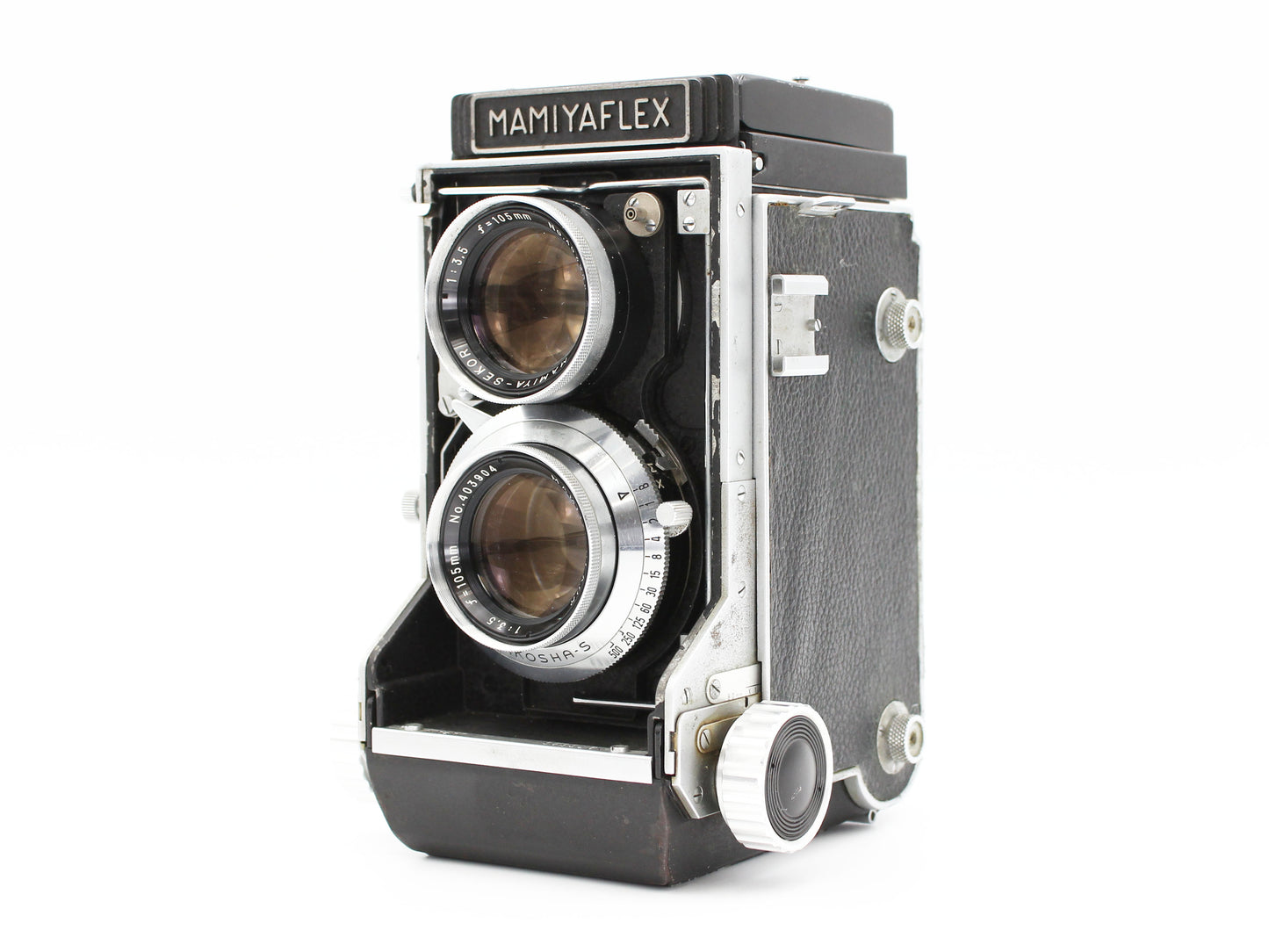 Mamiya Mamiyaflex C2 6x6 TLR Camera Sekor 105mm f/3.5 Lens from JAPAN【Exc+3】
