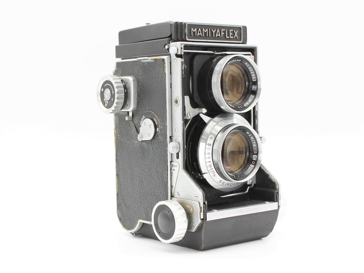 Mamiya Mamiyaflex C2 6x6 TLR Camera Sekor 105mm f/3.5 Lens from JAPAN【Exc+3】