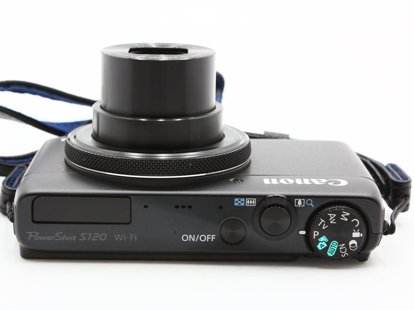 Canon PowerShot S120  Compact Digital Camera Black from JAPAN 【Very Good】