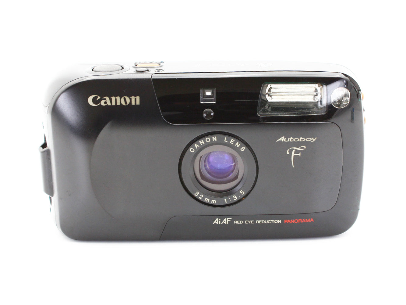 再決済用Canon Autoboy F 35mm Point & Shoot Film Camera 32mm f/3.5 Lens from JAPAN【Exc+3】