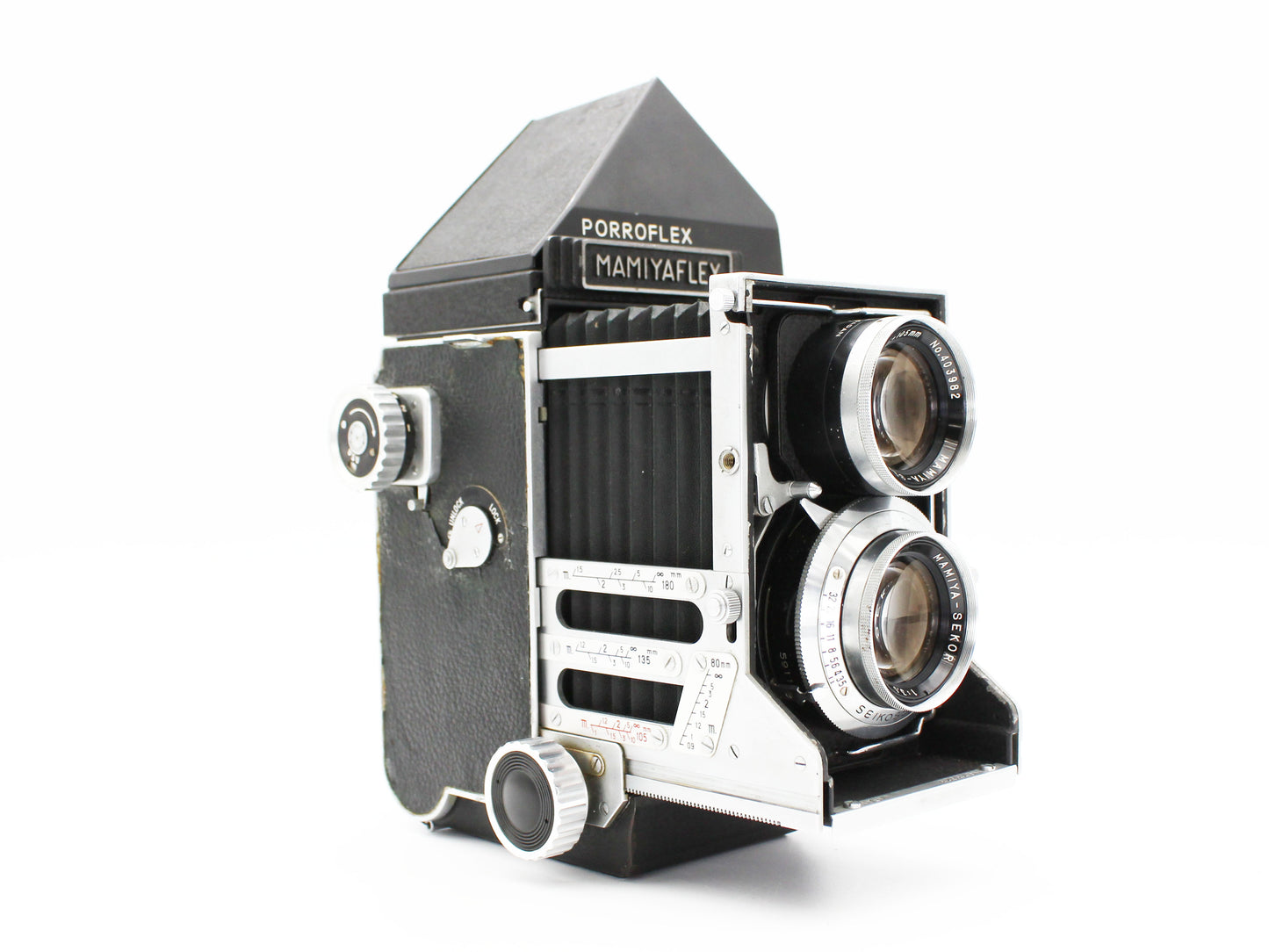 Mamiya Mamiyaflex C2 6x6 TLR Camera Sekor 105mm f/3.5 Lens from JAPAN【Exc+3】