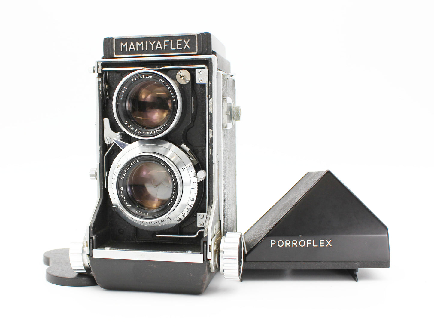 Mamiya Mamiyaflex C2 6x6 TLR Camera Sekor 105mm f/3.5 Lens from JAPAN【Exc+3】
