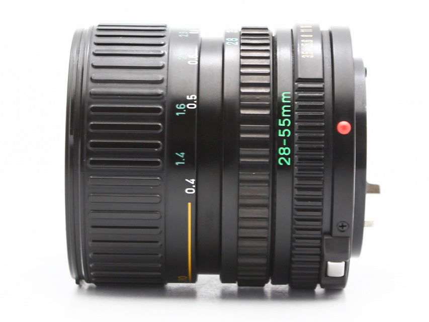 Canon AE-1 SLR 35mm Film Camera New FD 28-55mm f/3.5-4.5 Zoom Lens JAPAN【Exc+4】