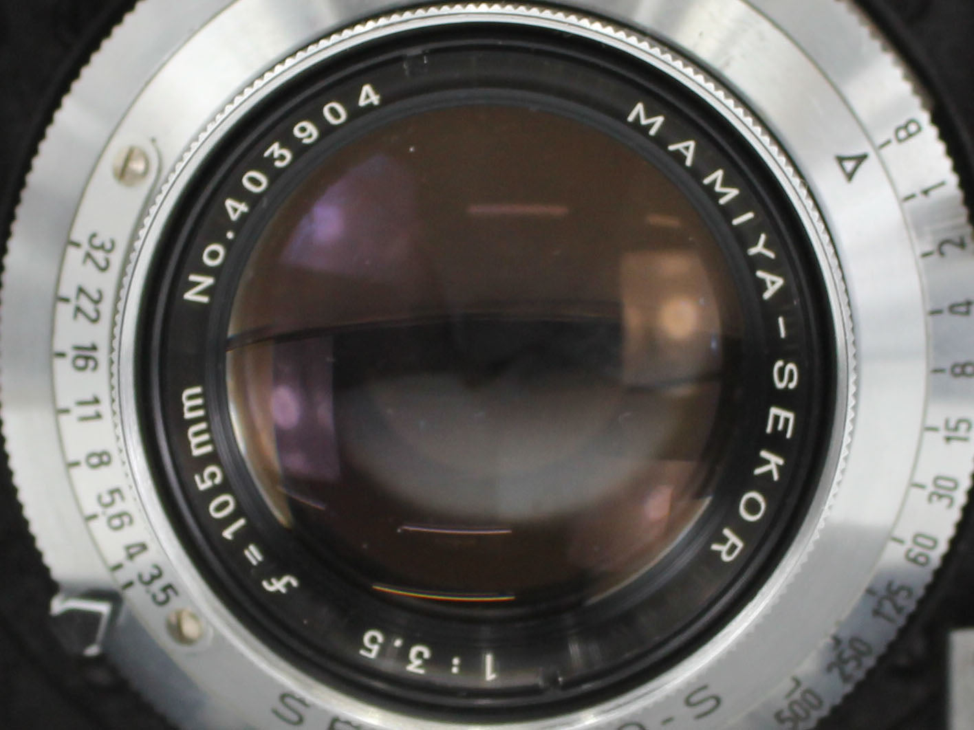 Mamiya Mamiyaflex C2 6x6 TLR Camera Sekor 105mm f/3.5 Lens from JAPAN【Exc+3】