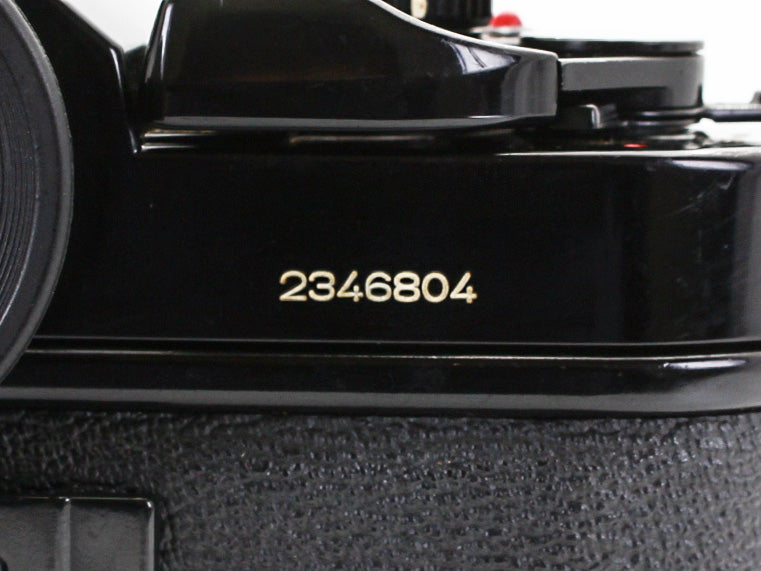 Canon A-1 SLR 35mm Film Camera Body Black from JAPAN【Exc+4】