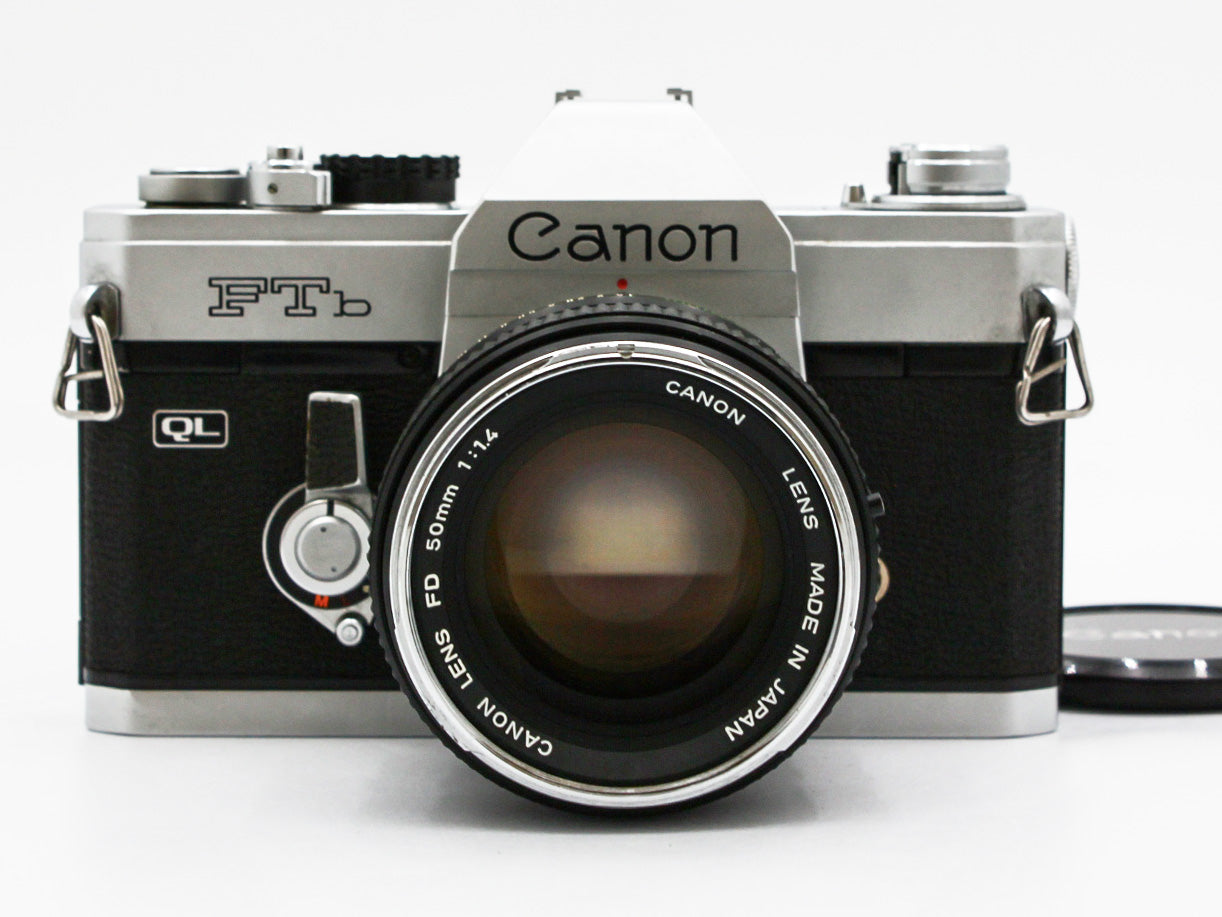 Canon FTb QL 35mm SLR Film Camera FD 50mm f/1.4 Lens from JAPAN【Exc+4】