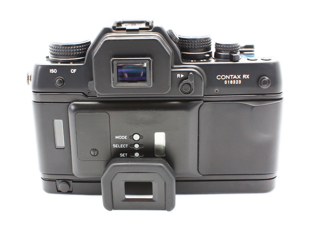 Contax RX 35mm SLR Film Camera Black Body from JAPAN【Exc+5】