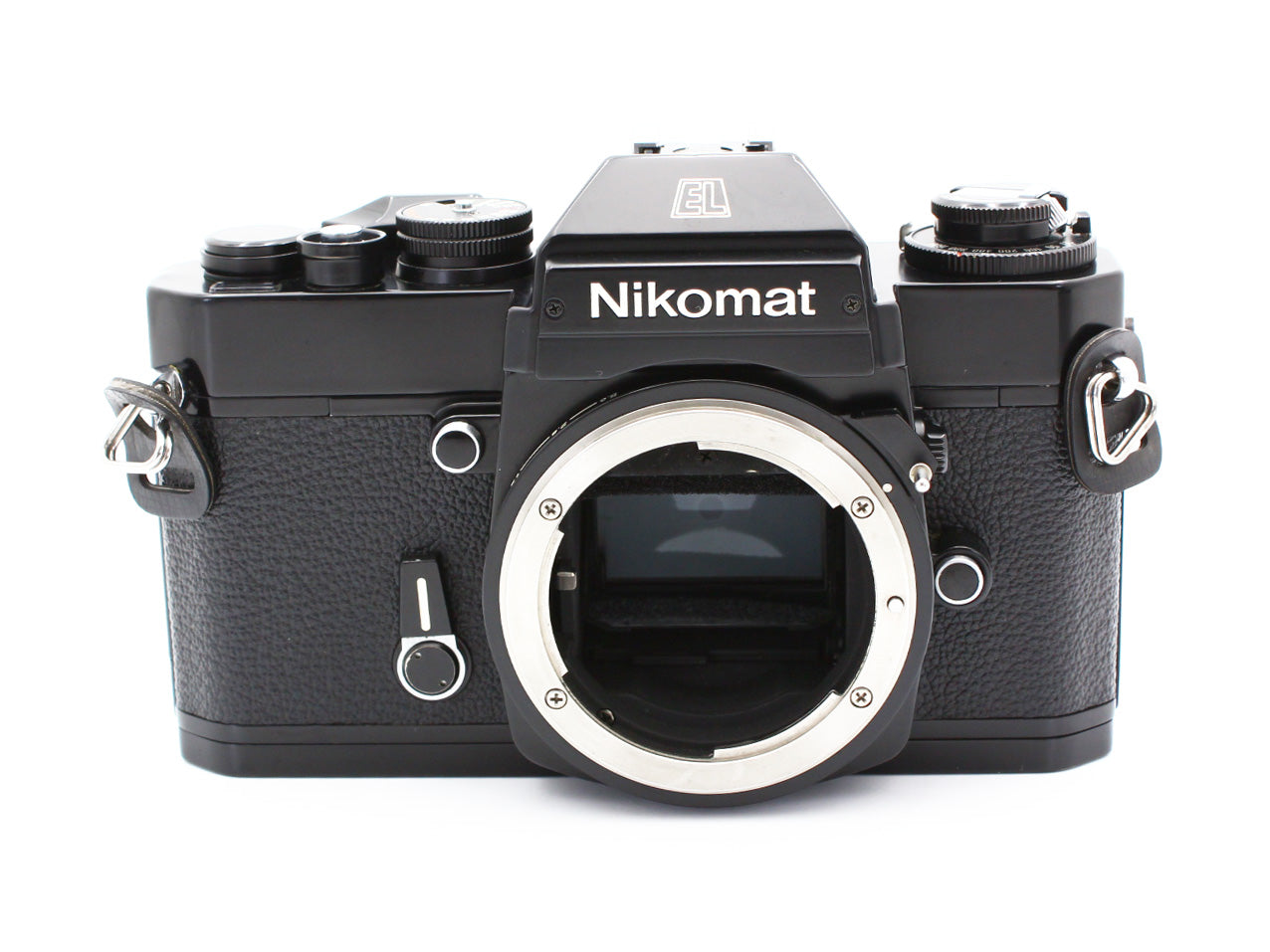 Nikon Nikomat EL 35mm SLR Film Camera NIKKOR-H 50mm f/2 Non-Ai Lens JAPAN【Exc+4】