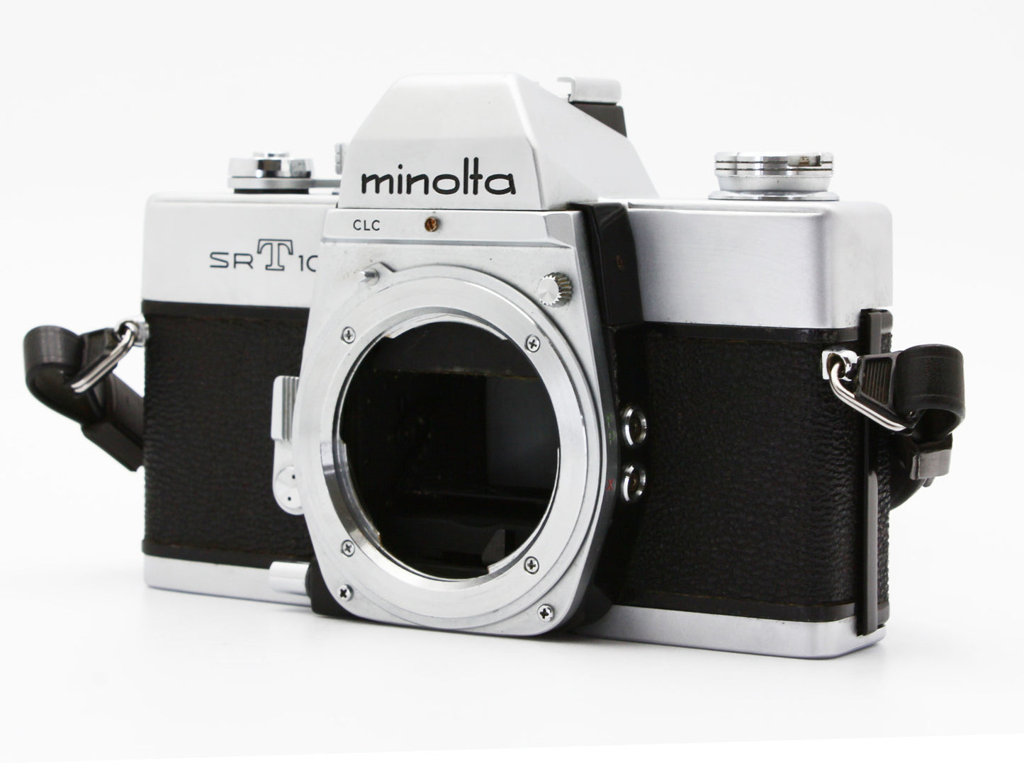 Minolta SRT 101 Silver Body 35mm SLR Film Camera from Japan【Very good】