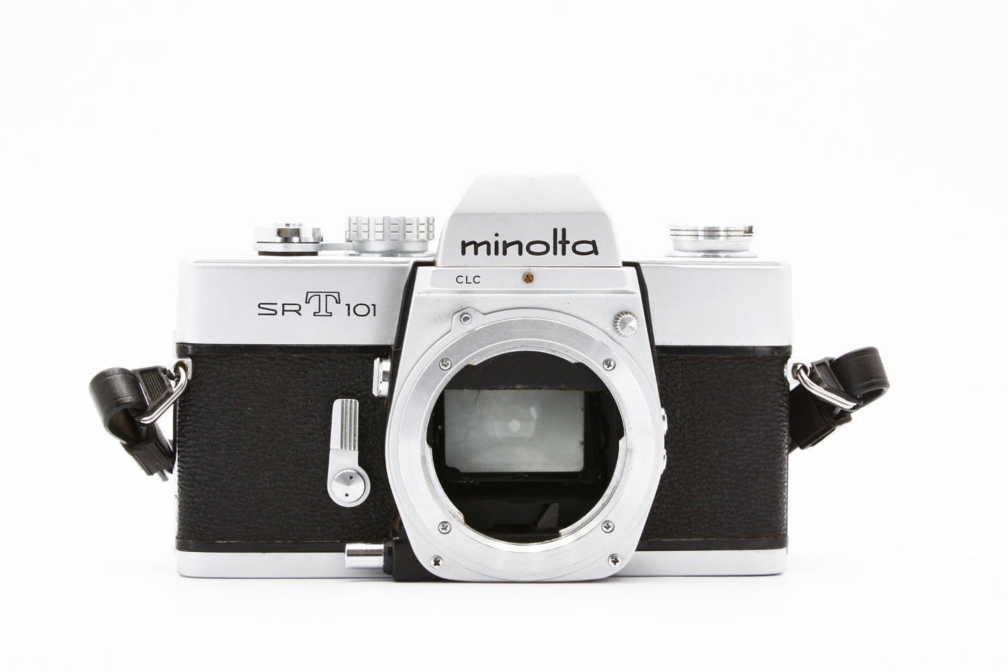 Minolta SRT 101 Silver Body 35mm SLR Film Camera from Japan【Very good】