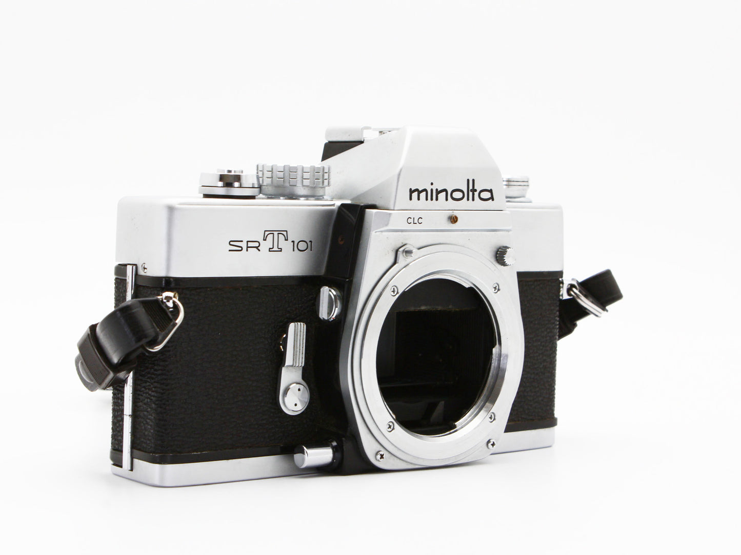 Minolta SRT 101 Silver Body 35mm SLR Film Camera from Japan【Very good】