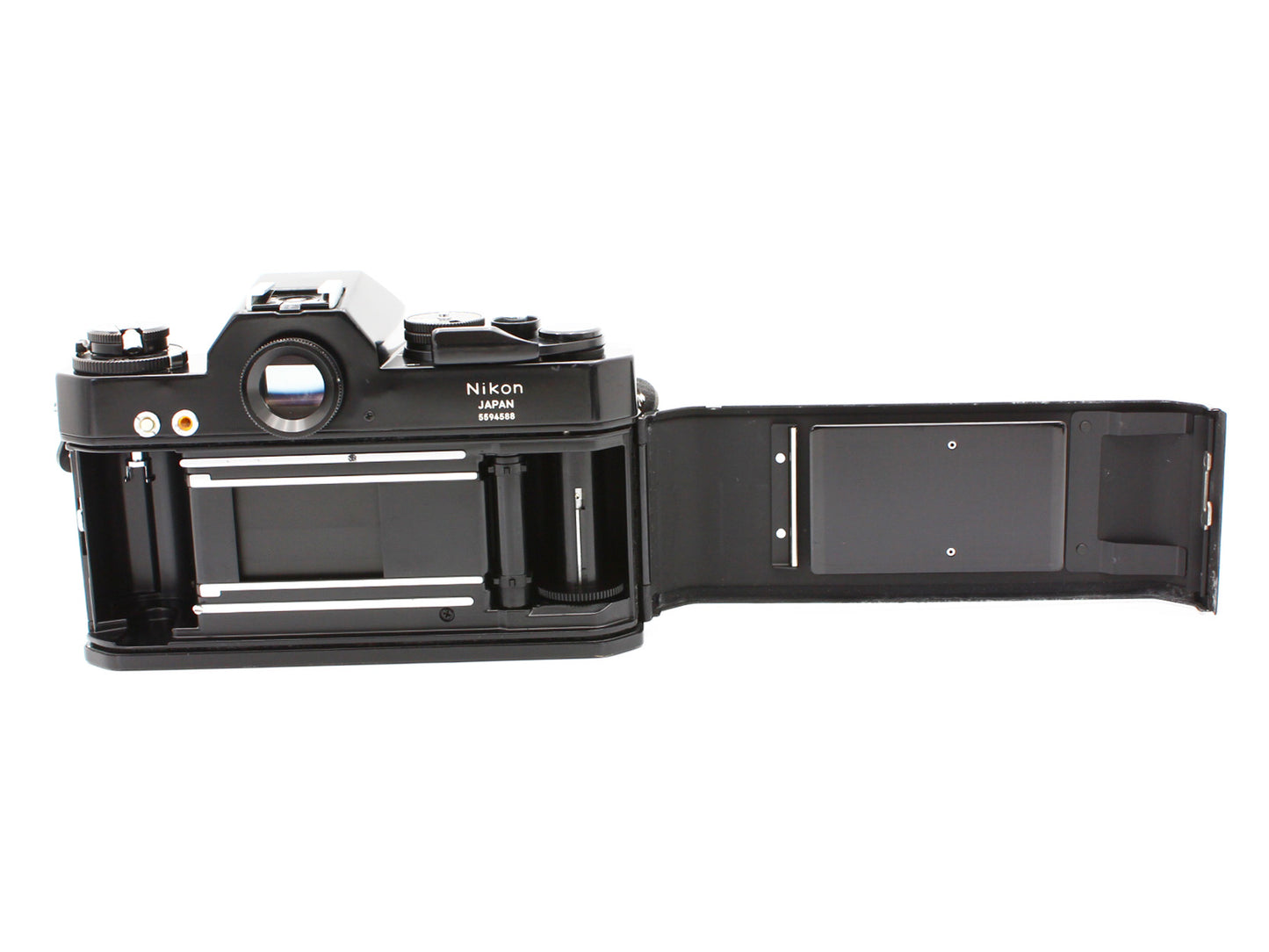 Nikon Nikomat EL 35mm SLR Film Camera NIKKOR-H 50mm f/2 Non-Ai Lens JAPAN【Exc+4】
