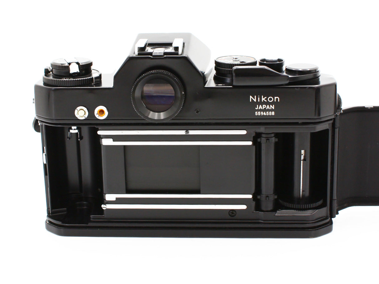 Nikon Nikomat EL 35mm SLR Film Camera NIKKOR-H 50mm f/2 Non-Ai Lens JAPAN【Exc+4】