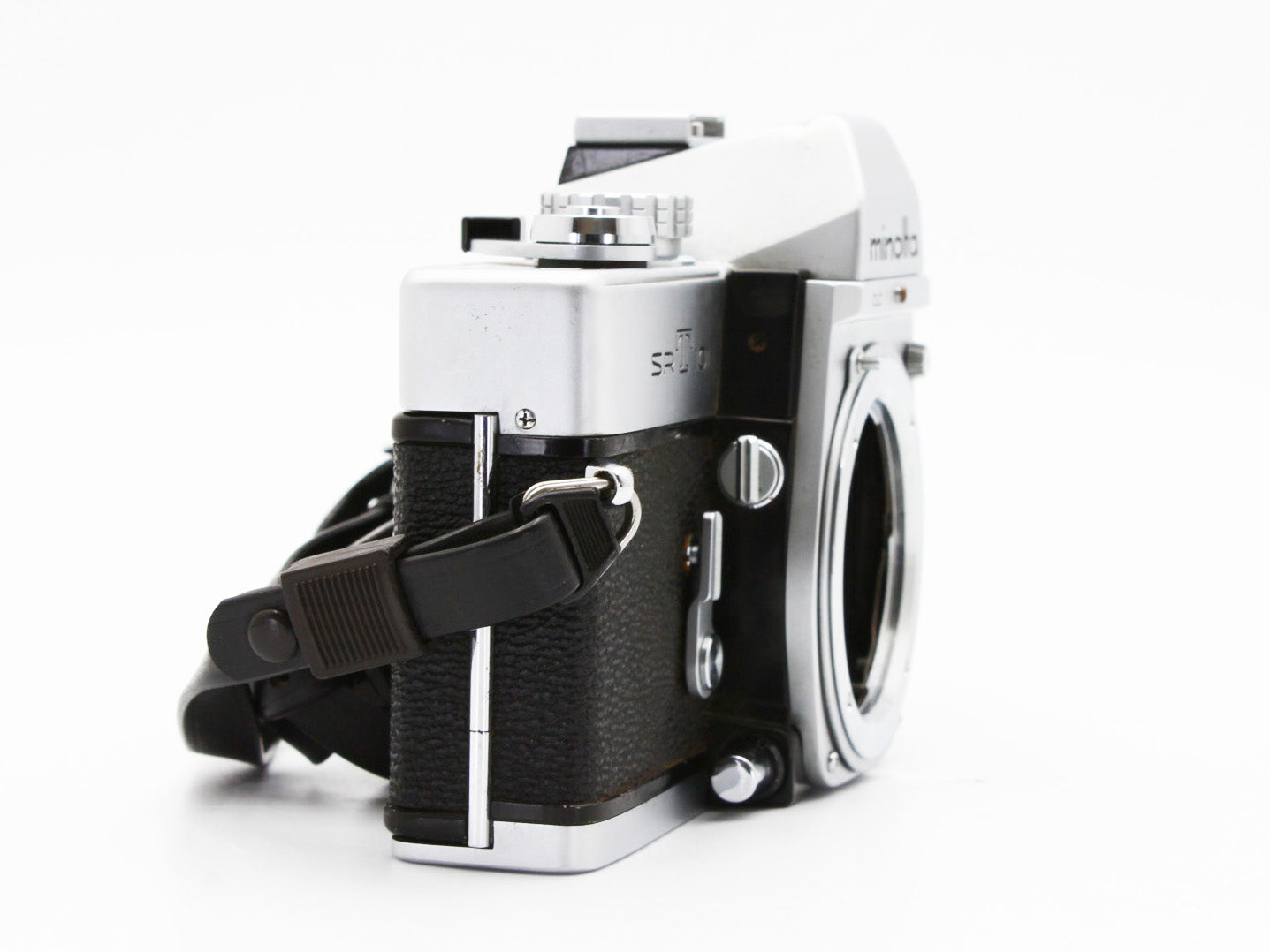 Minolta SRT 101 Silver Body 35mm SLR Film Camera from Japan【Very good】