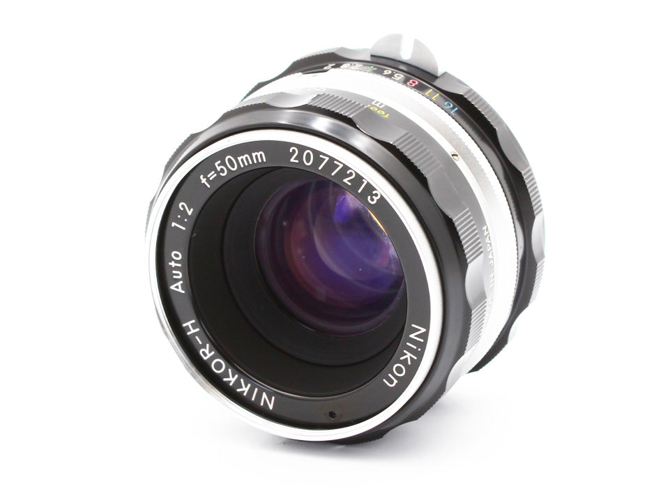 Nikon Nikomat EL 35mm SLR Film Camera NIKKOR-H 50mm f/2 Non-Ai Lens JAPAN【Exc+4】