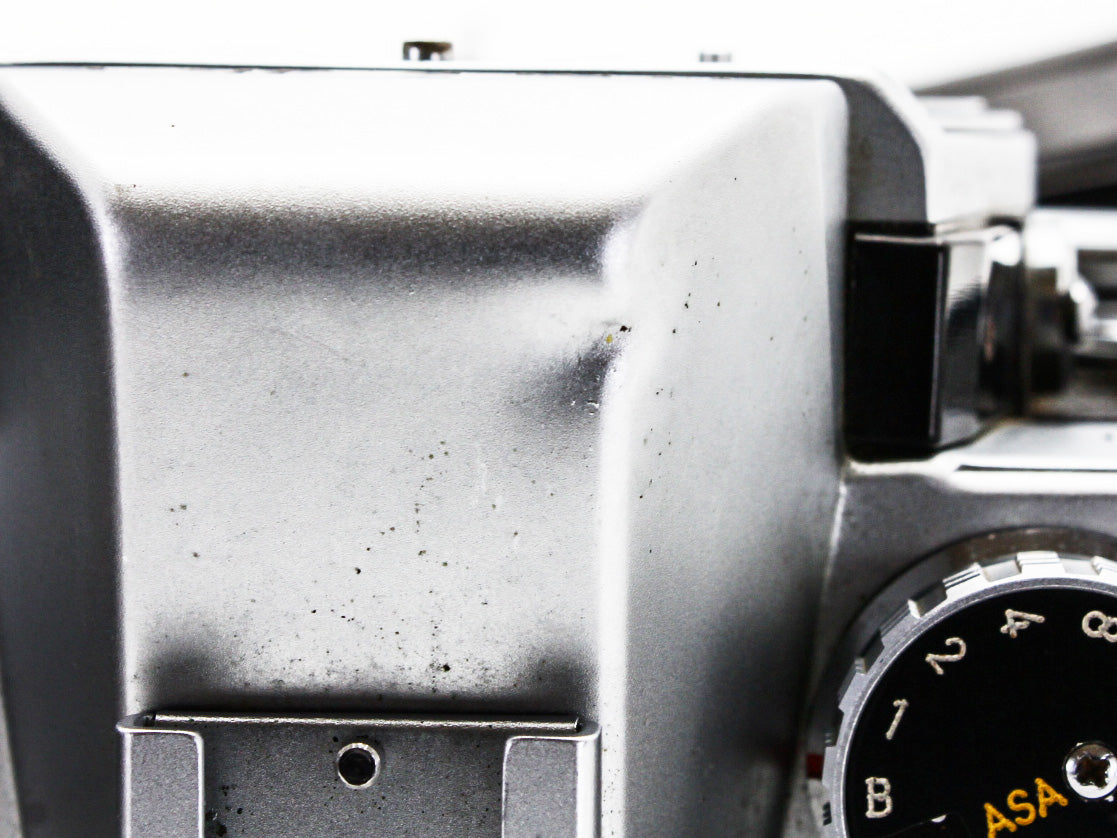 Minolta SRT 101 Silver Body 35mm SLR Film Camera from Japan【Very good】