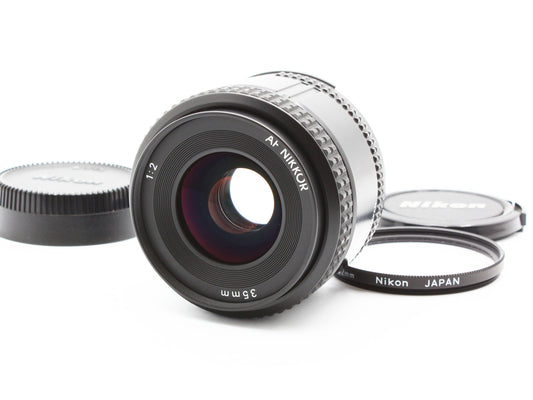 Nikon AF Nikkor 35mm f/2 Wide Angle Prime Lens from JAPAN【Exc+4】