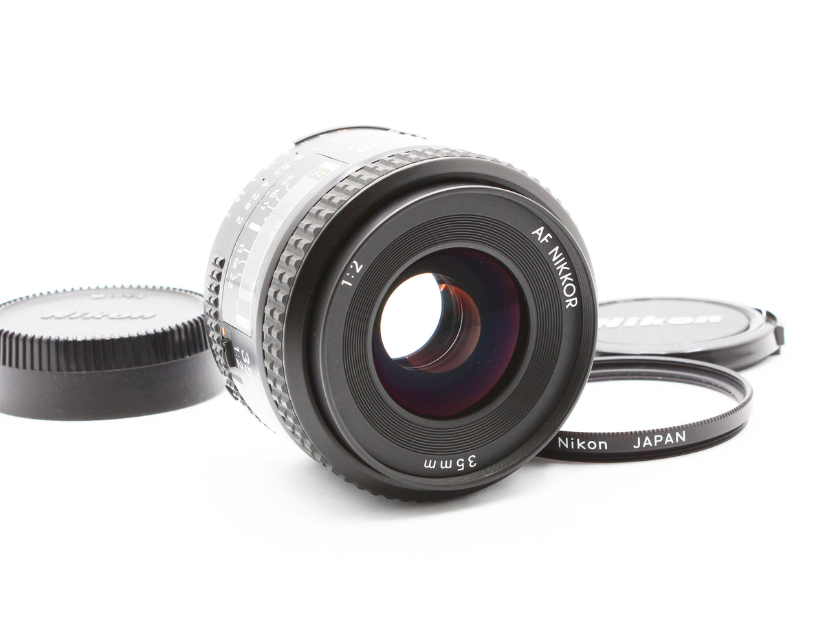 Nikon AF Nikkor 35mm f/2 Wide Angle Prime Lens from JAPAN【Exc+4】