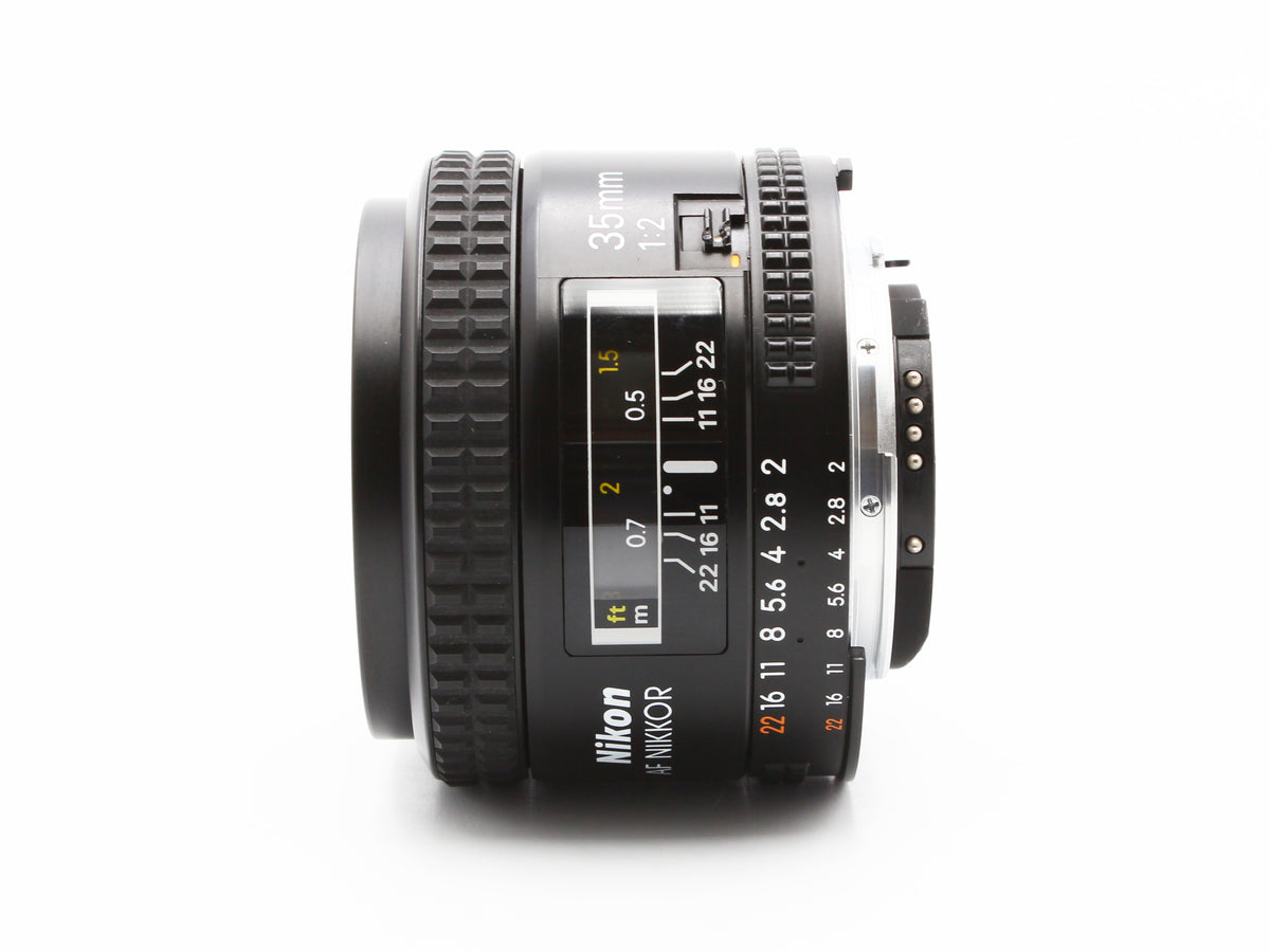 Nikon AF Nikkor 35mm f/2 Wide Angle Prime Lens from JAPAN【Exc+4】