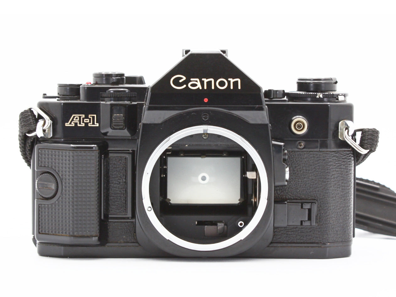 Canon A-1 SLR 35mm Film Camera Body Black from JAPAN【Exc+5】