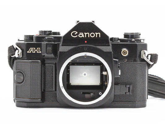 Canon A-1 SLR 35mm Film Camera Body Black from JAPAN【Exc+5】