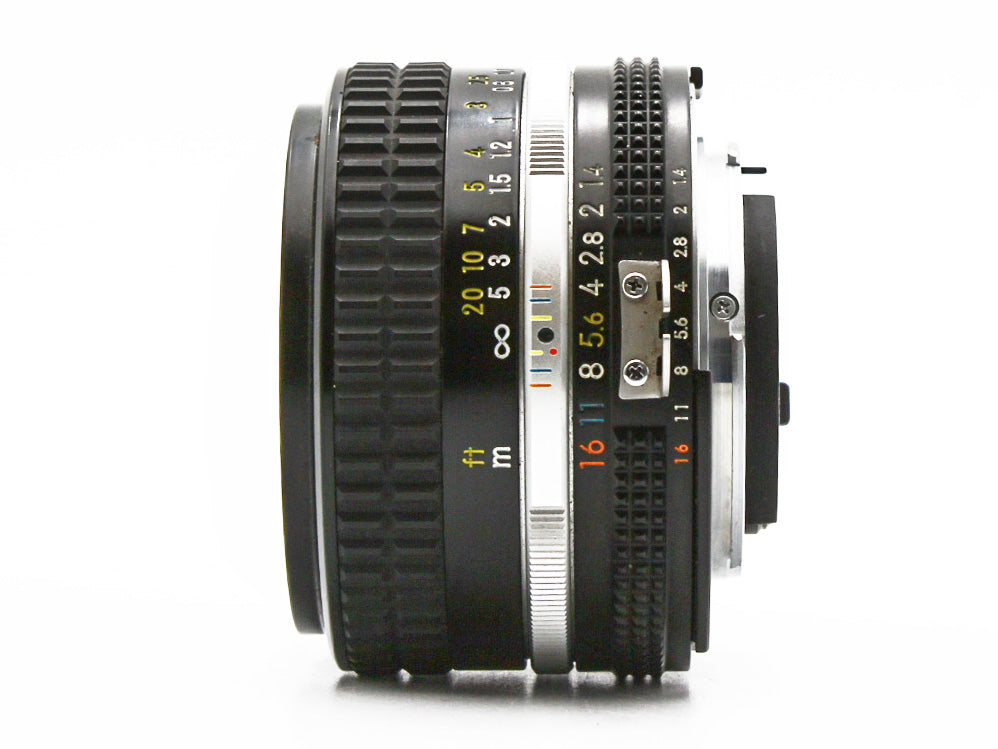 Nikon EM Black 35mm SLR Film Camera NIKKOR 50mm f/1.4 Ai-S Lens JAPAN【Exc+3】