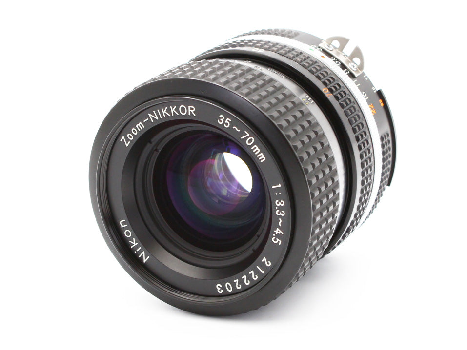 Nikon EM Film Camera Black Zoom-Nikkor 35-70mm f/3.3-4.5 Ai-s Lens JAPAN【Exc+4】