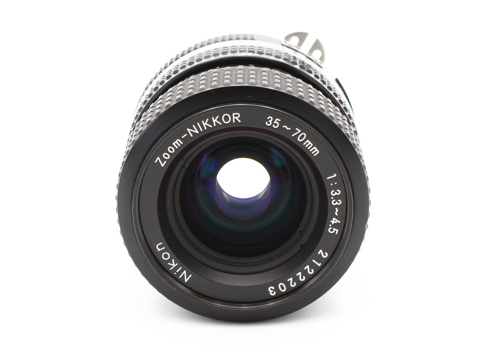 Nikon EM Film Camera Black Zoom-Nikkor 35-70mm f/3.3-4.5 Ai-s Lens JAPAN【Exc+4】