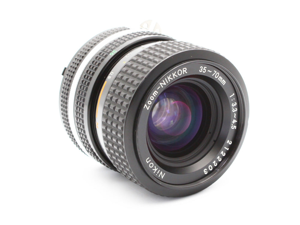 Nikon EM Film Camera Black Zoom-Nikkor 35-70mm f/3.3-4.5 Ai-s Lens JAPAN【Exc+4】