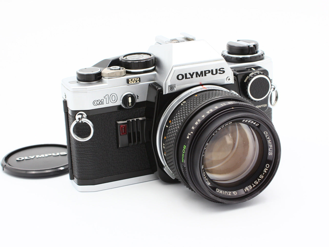 Olympus OM-10 SLR 35mm Film Camera AUTO-S 50mm f/1.4 Lens from JAPAN【Exc+3】