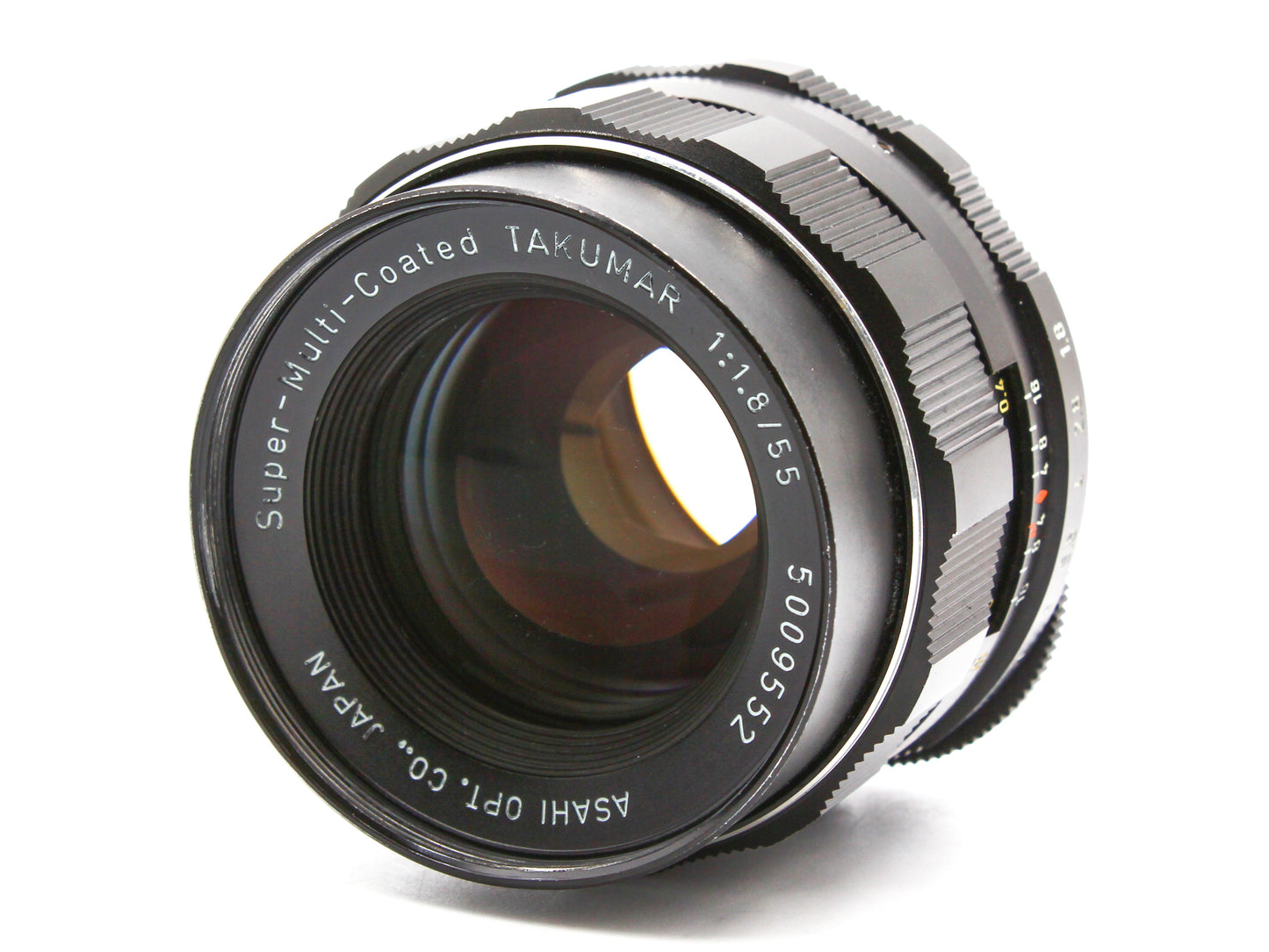 Asahi PENTAX SP SPOTMATIC Film Camera Super-Takumar 55mm f/1.8 Lens JAPAN【Exc+4】