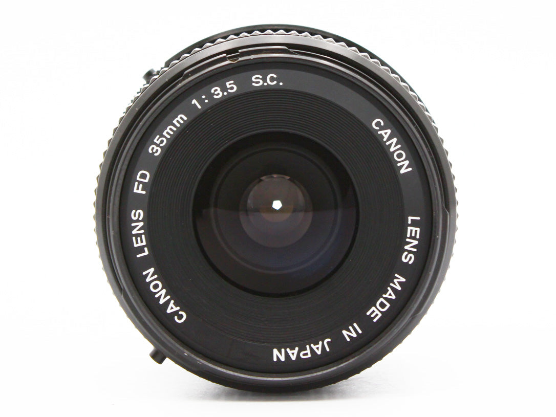 CANON AE-1 一眼レフカメラ レンズ FD 35㎜ 1:35 Canon AE-1 SLR 35mm Film Camera FD 35mm f/3.5 s.c. Lens from JAPAN