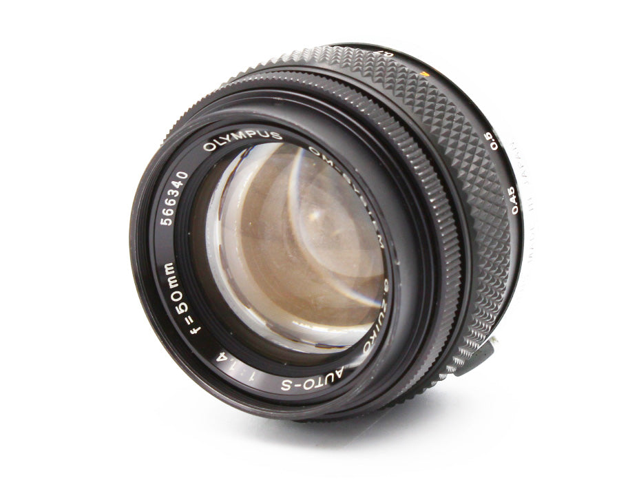 Olympus OM-10 SLR 35mm Film Camera AUTO-S 50mm f/1.4 Lens from JAPAN【Exc+3】