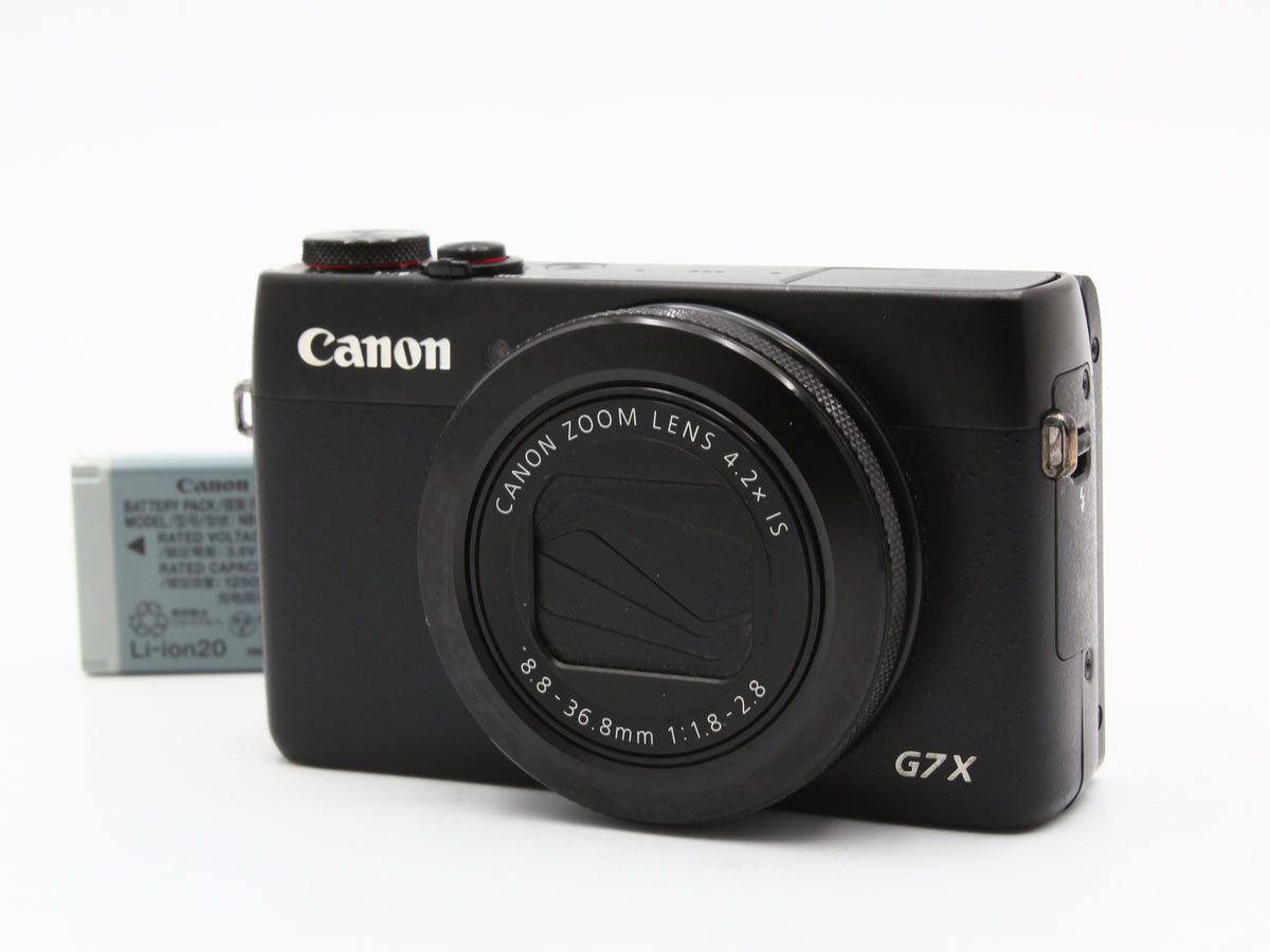 Canon PowerShot G7 X Black Compact Digital Camera 4.2x Zoom Lens from JAPAN【Exc+3】