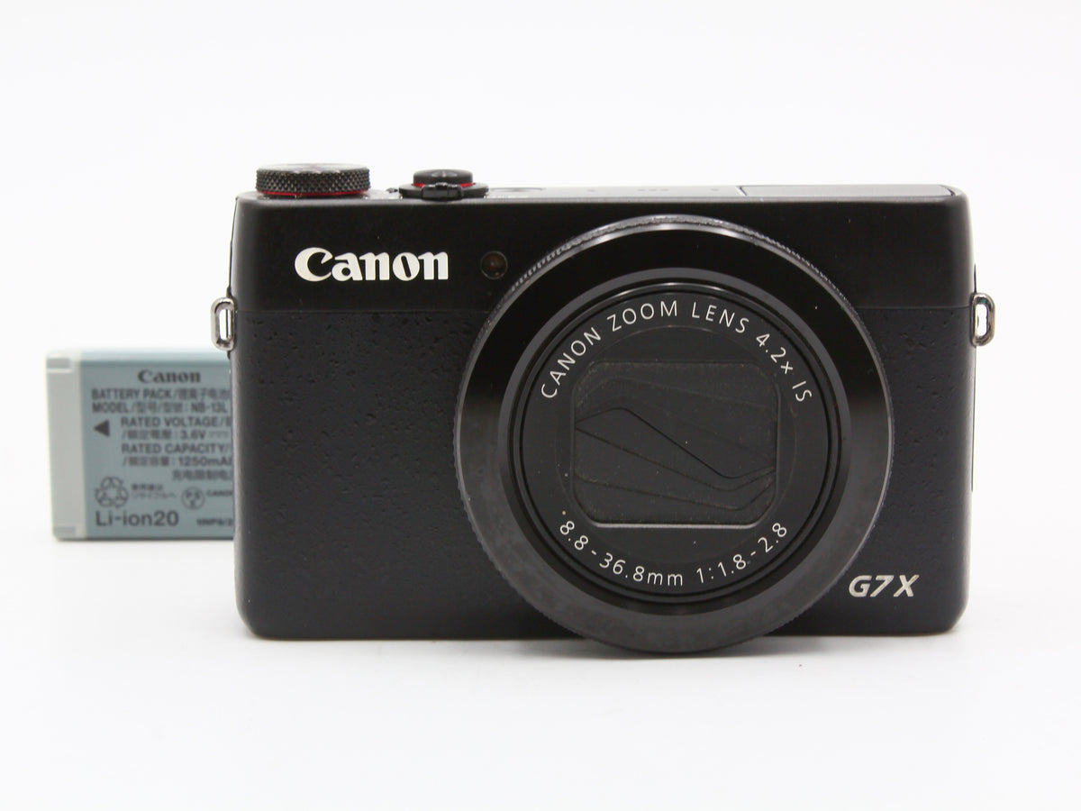 Canon PowerShot G7 X Black Compact Digital Camera 4.2x Zoom Lens from JAPAN【Exc+3】