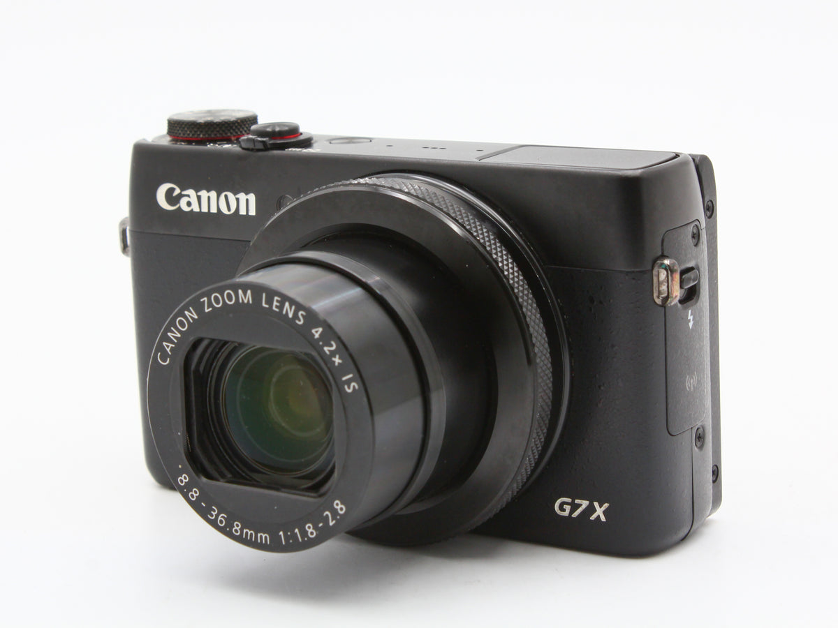 Canon PowerShot G7 X Black Compact Digital Camera 4.2x Zoom Lens from JAPAN【Exc+3】