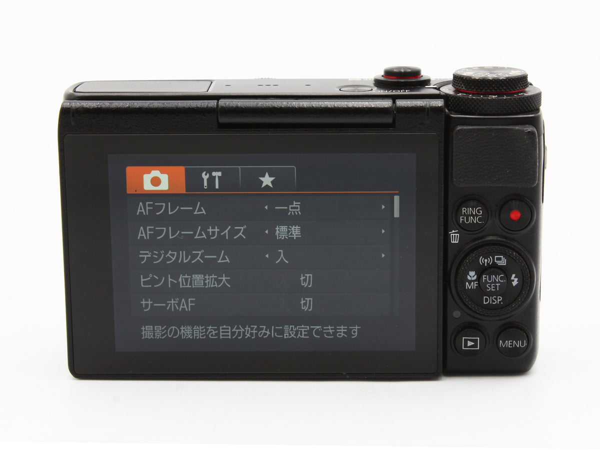 Canon PowerShot G7 X Black Compact Digital Camera 4.2x Zoom Lens from JAPAN【Exc+3】