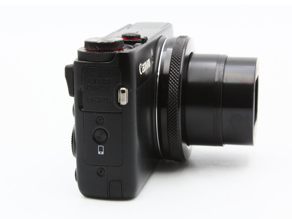Canon PowerShot G7 X Black Compact Digital Camera 4.2x Zoom Lens from JAPAN【Exc+3】