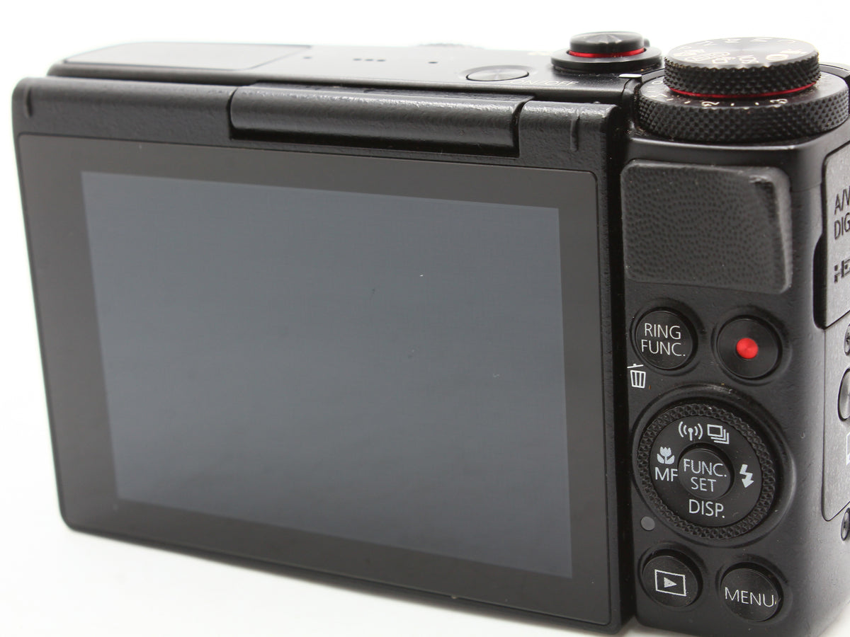 Canon PowerShot G7 X Black Compact Digital Camera 4.2x Zoom Lens from JAPAN【Exc+3】