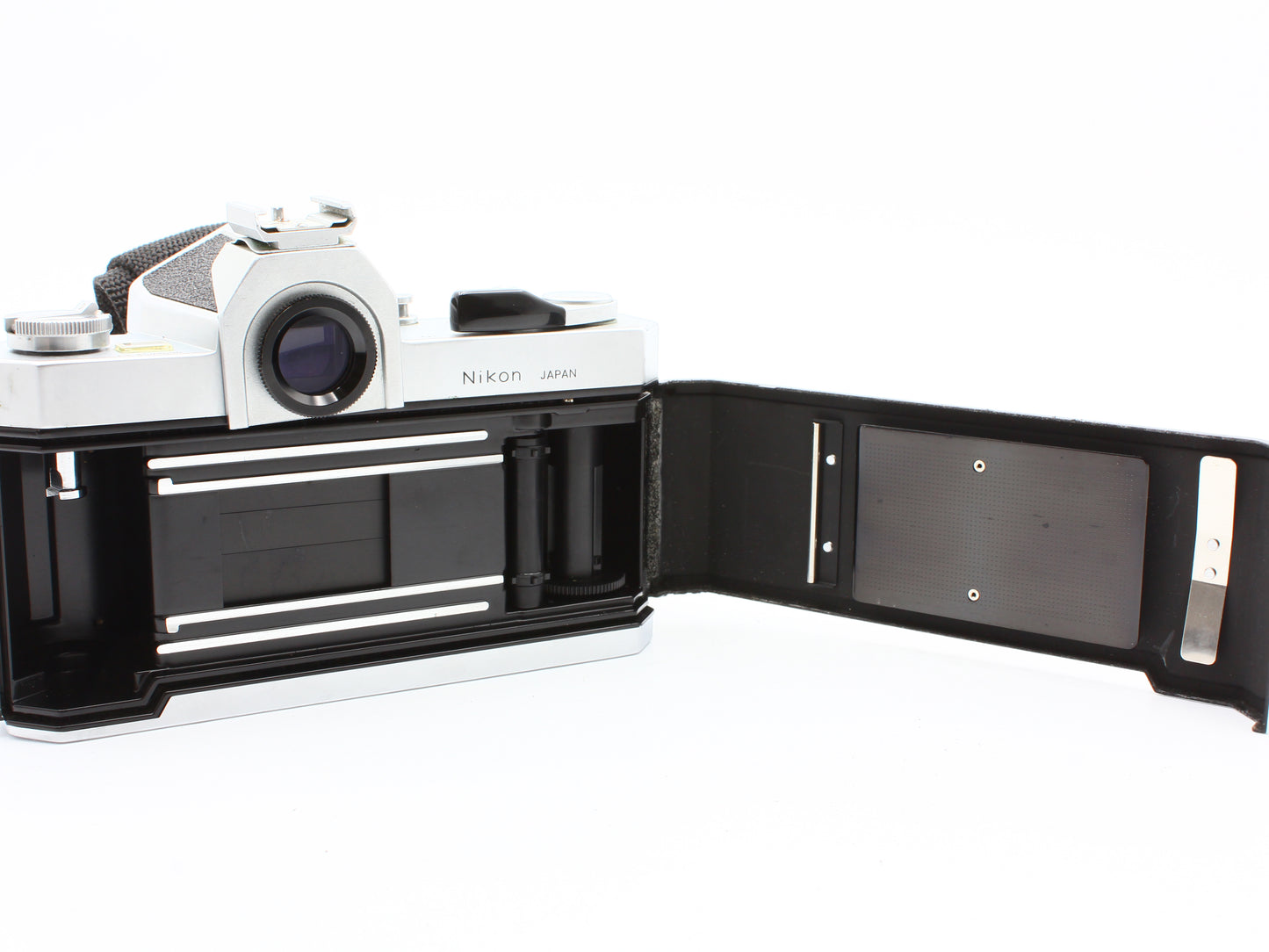 Nikon Nikomat FTN Silver 35mm SLR Film Camera Nikkor-H·C 50mm F2 Lens【Very Good】
