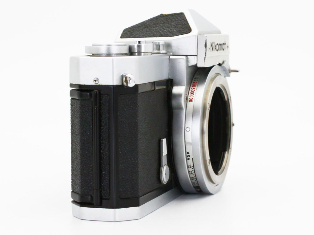 Nikon Nikomat FTN Silver 35mm Film Camera Nikkor-S 50mm f/1.4 Non-AI Lens【Exc+3】