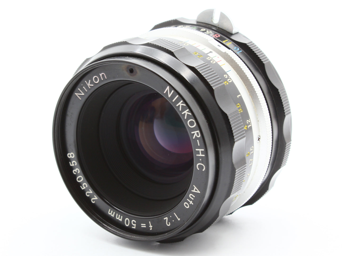Nikon Nikomat FTN Silver 35mm SLR Film Camera Nikkor-H·C 50mm F2 Lens【Very Good】