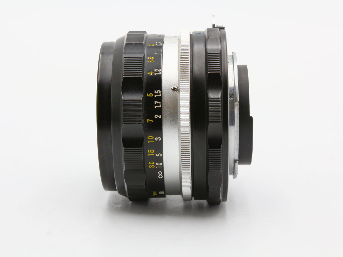 Nikon Nikomat FTN Silver 35mm SLR Film Camera Nikkor-H·C 50mm F2 Lens【Very Good】