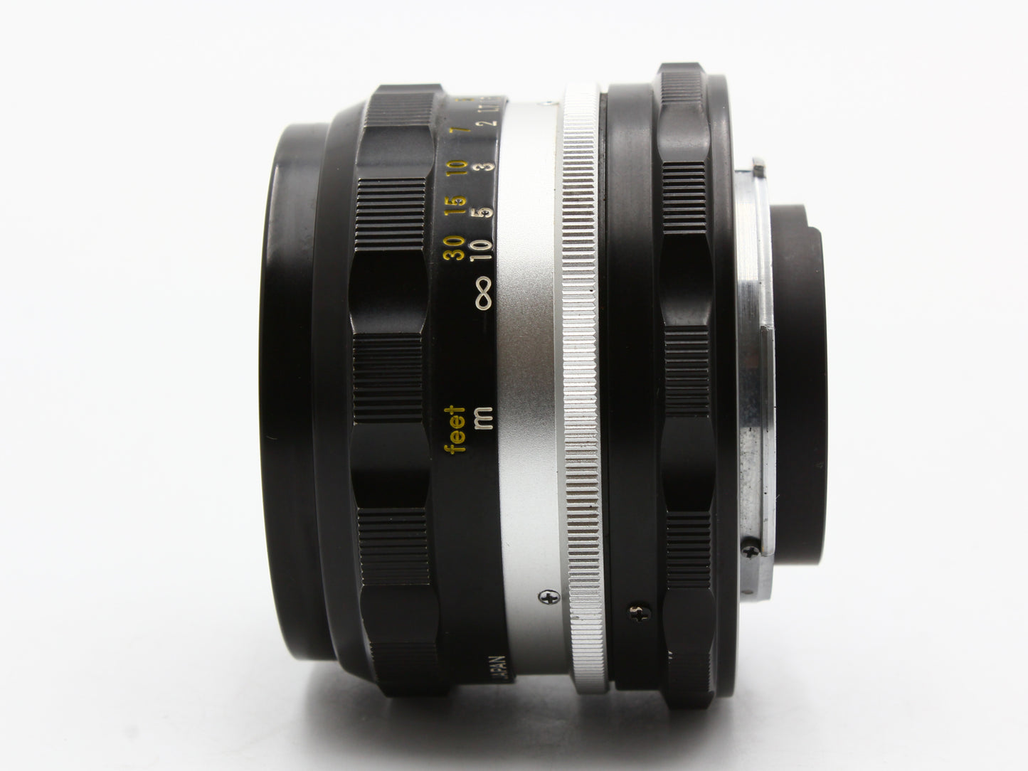 Nikon Nikomat FTN Silver 35mm SLR Film Camera Nikkor-H·C 50mm F2 Lens【Very Good】