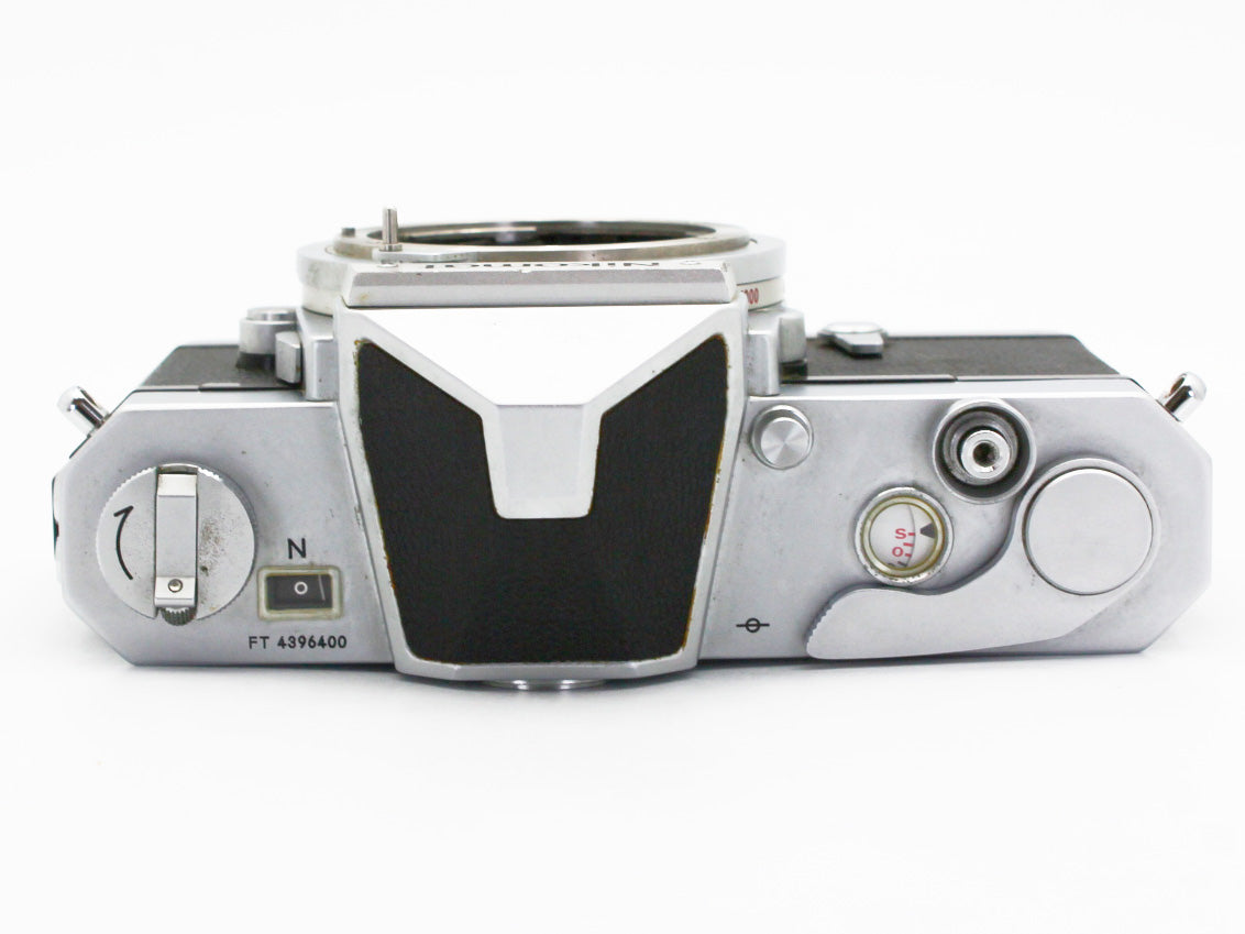 Nikon Nikomat FTN Silver 35mm Film Camera Nikkor-S 50mm f/1.4 Non-AI Lens【Exc+3】